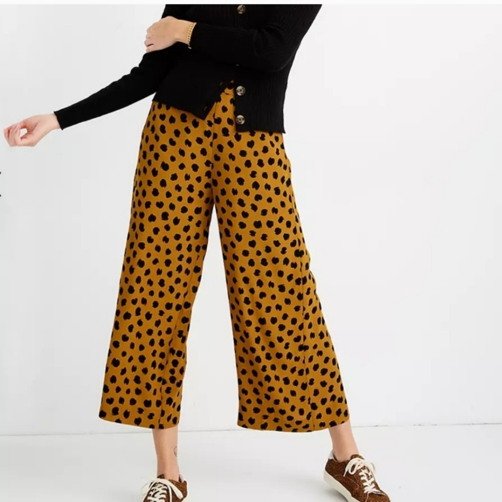 Madewell Huston Crop in Painted Spots